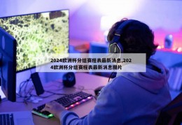 2024欧洲杯分组赛程表最新消息,2024欧洲杯分组赛程表最新消息图片