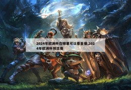 2024年欧洲杯在哪里可以看直播,2024年欧洲杯预选赛