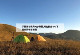 下载湖北税务app缴费,湖北税务app下载安装申请缴费